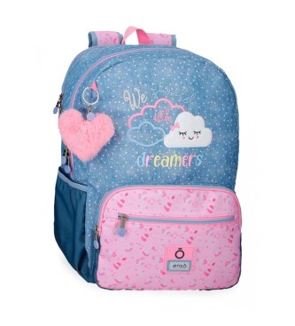 Enso. Mochila para computador Enso Dreamer dois compartimentos azul