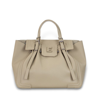 Ermanno Firenze para mulher. 12401832 Bolsa Giovanna bege S (OSFA), Casual, Poliuretano