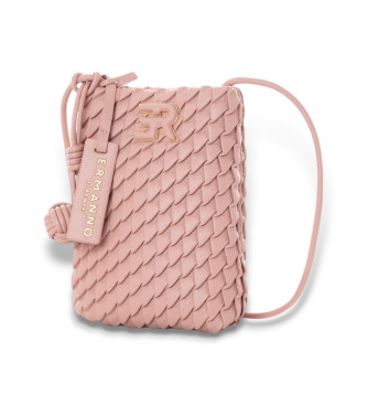 Ermanno Firenze para mulher. 12401839 Sling S Teagan cor-de-rosa (OSFA), Casual, Poliuretano