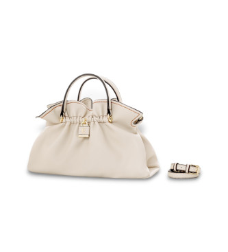Ermanno Firenze para mulher. 12401835 Bolsa Octavia bege (OSFA), Casual, Poliuretano