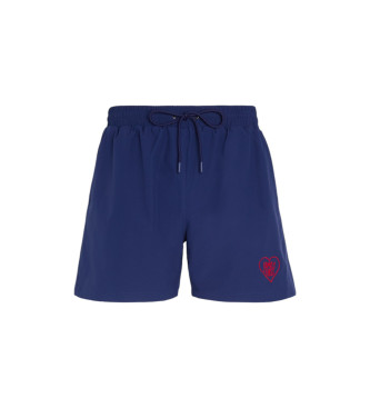 Family First para hombre. WIS2501 Bañador Heart marino (L), Beachwear, Poliéster