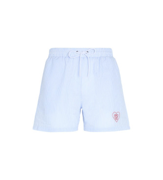 Family First para hombre. WIS2502 Bañador rayas Heart azul (L), Beachwear, Poliéster