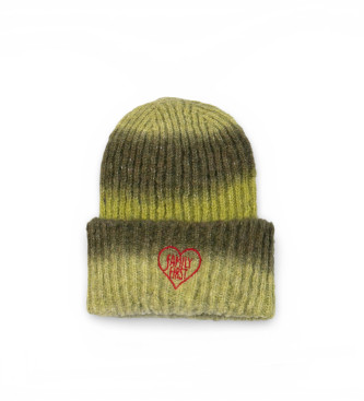 Family First para hombre. HHF2502 Gorro Faded verde (OSFA), Casual, Lana