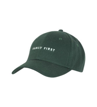 Family First para hombre. HF2401 Gorra Boxlogo verde (OSFA), Casual, Algodón