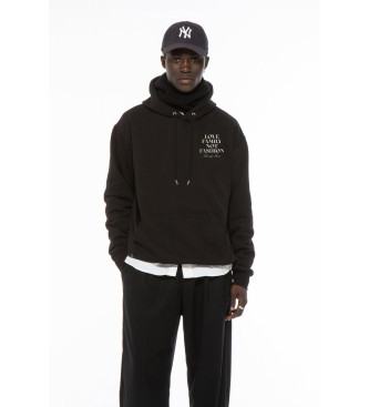 Family First para homem. HS2503 Camisola LFNF preta (S), Preto, Casual, Algodão