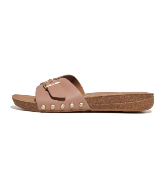 Para mujer. HF1-A86 Ssndalias de piel iQushion (37), 1 a 3cm, Casual