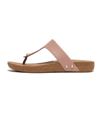 Para mujer. HE9-A86 Sandalias de piel iQushion (37), Ecopiel, 1 a 3cm, Casual