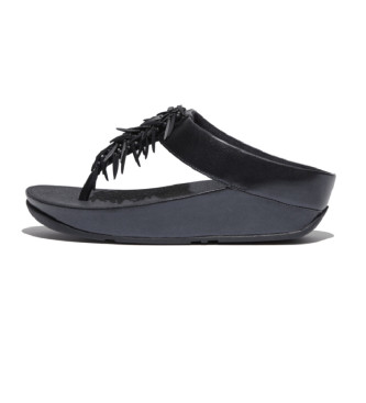 Fitflop para mujer. HI7-593 Sandalias Rumba Beaded marino (37), 1 a 3cm, Ninguno, Casual