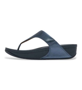 Fitflop para mujer. I88-D57 Sandalias de piel Lulu azul (41), 3 a 5cm, Ninguno, Casual