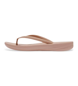 Fitflop para mujer. E54-137 Sandalias Iqushion Ergonomic beige (38), Plástico, Plano, Ninguno, Beachwear