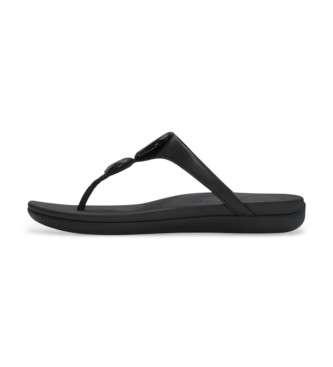 Para mujer. A5W-001 Sandalias Solay Glossy-Disc Toe (41), Piel, Plano, Ninguno, Casual