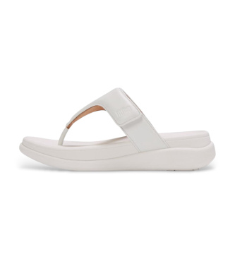 Fitflop para mujer. IW1-194 Sandalias F-Mode blanco (4USA=37), 1 a 3cm, Ninguno, Casual