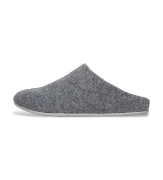 Fitflop para mujer. Q67-644 Zapatillas Chrissie gris (37), Plano, Ninguno, Homewear