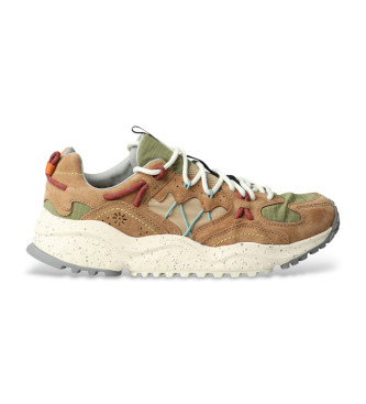 Flower Mountain para hombre. 2019509 Zapatillas Yamabushi verde (43), Plano, Cordones, Casual, Deportivo, Multicolor