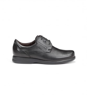 Zapatos de Piel Profession negro (43), Plano, Cordones, Casual, Clásico, Fluchos outlet 2024.