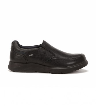 Fluchos para hombre. F1312 Zapatillas F1312 Negro (40), Piel, Plano, Ninguno, Casual