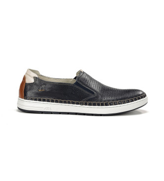 Fluchos para hombre. F1719 Zapatos de Piel Lester F1715 marino (39), Plano, Cordones, Casual