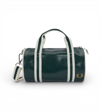 Fred Perry para hombre. L9256 Bolsa de deporte Classic Mini verde (OSFA), Casual, Poliéster Reciclado, Sostenible