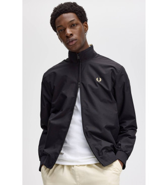 Fred Perry para hombre. J2660 Chaqueta Brentham negro (S), Casual, Poliamida