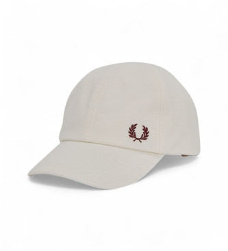 Fred Perry para hombre. HW6726 Gorra Classic Piqué beige (OSFA), Casual, Algodón