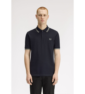 Fred Perry para hombre. M6000 Polo Plain M6000 marino (3XL), Casual, Algodón, Manga corta