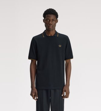 poloshirt med öppen krage