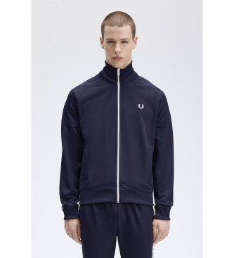 Fred Perry para hombre. J4620 Chaqueta Taped Track azul (M), Casual, Poliéster