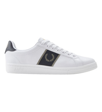 Fred Perry para homem. T?nis de couro B721 branco Fred Perry