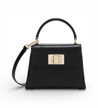 Furla para mujer. WB00109-ARE000 Bolso de piel 1927 de mano Mini negro (OSFA), Casual