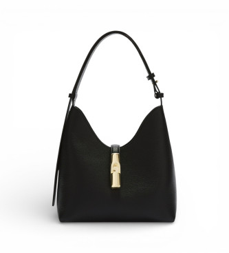 Furla para mujer. WB01979-BX3353 Bolso de piel Goccia de Hombro negro (OSFA), Casual