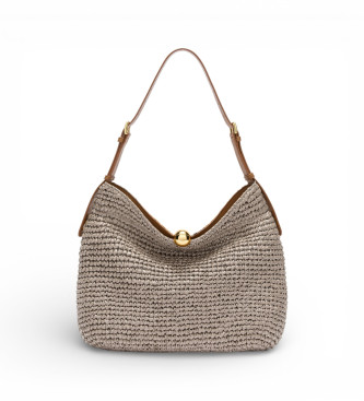 Furla para mujer. WB02112-BX3945 Bolso Sfera Soft taupe (OSFA), Casual, Poliéster