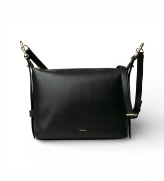 Furla para mujer. WB01964-BX2045 Bolso Hobo negro (OSFA), Casual, Poliuretano