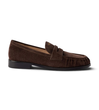 Furla para mujer. YM42SFR-BX4683 Mocasines de Piel Soft marrón (36), Plano, Ninguno, Casual, Clásico