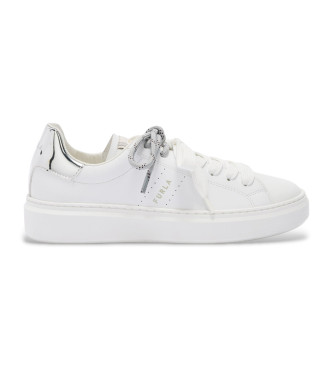 Furla para mujer. YK77HYP-BX4531 Zapatillas Hype blanco (40), Plano, Cordones, Casual