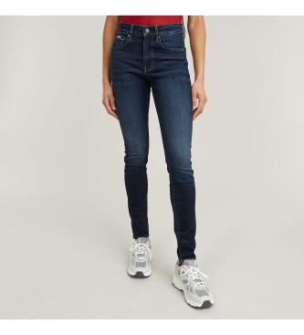G-Starvoor vrouwen. D05175-8968-89 Jeans 3301 Skinny blauw (25/32), Casual, Denim, Duurzaam, Gerecycled Katoen