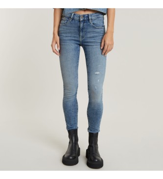 G-Star para mujer. D05175-D441-G347 Jeans 3301 Skinny azul (23/30), Casual, Algodón, Denim