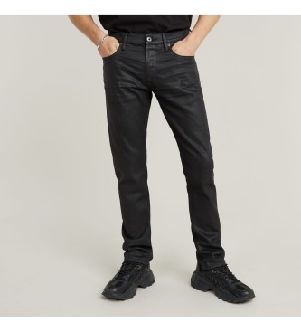 G-Star para hombre. 51001-B479-G948 Jeans 3301 Slim negro (32/32), Casual, Algodón Orgánico, Sostenible