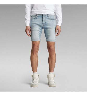 G-Star para hombre. D10481-C051-G361 Short 3301 Slim azul (35), Casual, Algodón, Denim
