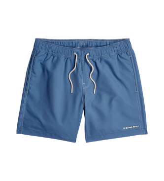 G-Star para hombre. D26202-A505-G989 Bañador Dirik Solid azul (L), Beachwear, Poliéster Reciclado, Sostenible