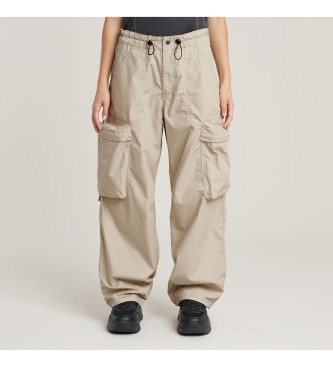 G-Star para mujer. D26433-C973-1214 Pantalón Balloon beige (32/32), Casual, Algodón