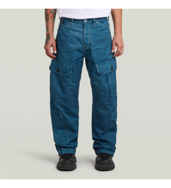 G-Star para hombre. D26111-D947-G925 Pantalón Bend 3D Cargo Loose marino (28/30), Casual, Algodón