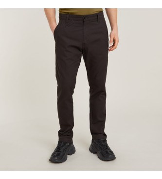 G-Star para hombre. D21038-D305-6484 Pantalón Bronson 2.0 Slim Chino negro (27/32), Casual, Algodón