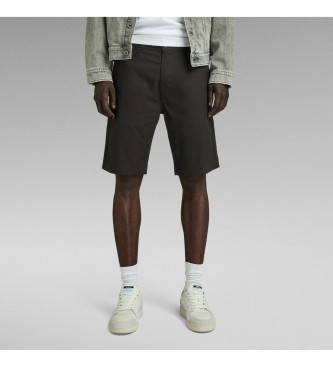 G-Star para hombre. D21040-D305-6484 Shorts Bronson 2.0 Slim Chino negro (29), Casual, Algodón