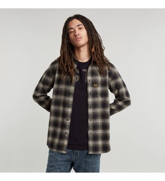 Camisa Bristum 2.0 Slim negro (XS), Casual, Algodón, Manga larga