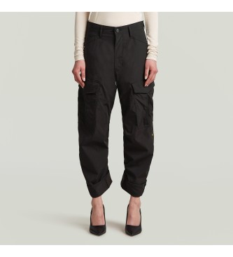 G-Star para mujer. D27022-D909-6484 Pantalón Cargo 3D Boyfriend negro (31), Casual, Poliéster