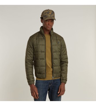 G-Star para hombre. D25369-B958-B230 Chaqueta Meefic Quilted verde (XXL), Casual, Poliéster Reciclado, Sostenible