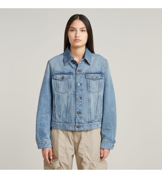 G-Star para mujer. D24337-D932-H110 Chaqueta True Denim azul (L), Casual, Algodón