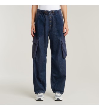 G-Star para mujer. D25982-D934-H135 Jeans Cocoon Fabric Mix azul (25/28), Casual, Algodón, Denim