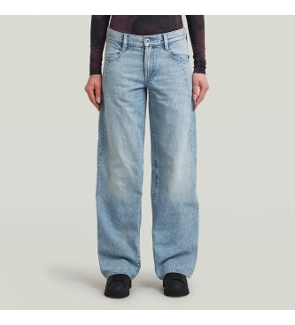 G-Star para mujer. D27745-D788-H466 Jeans Contor 3D Loose azul (26/32), Casual, Denim, Sostenible, Algodón Reciclado