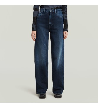G-Star para mujer. D23591-D930-H456 Jeans Deck 2.0 High Loose azul (24/32), Casual, Denim, Sostenible, Algodón Reciclado